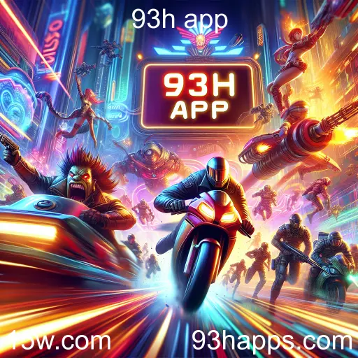 Imagem promocional da 93h app mostrando a plataforma e suas vantagens